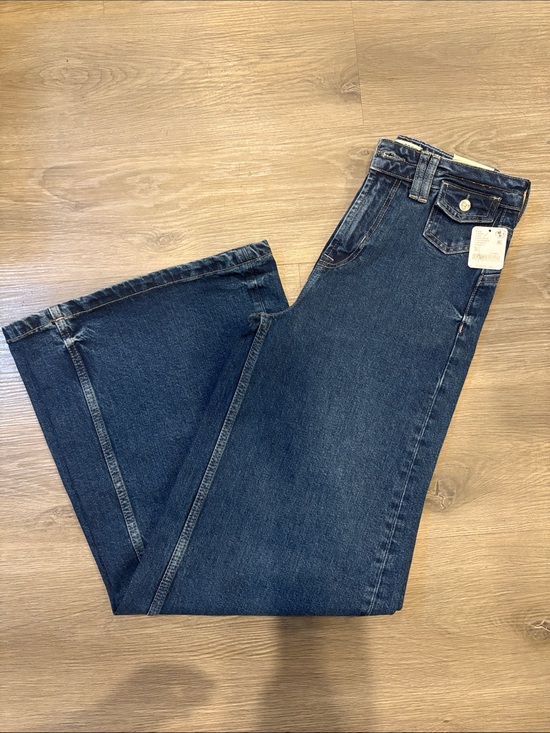 We The Free Denim - We The Free Kellee High Rise Palazzo Wide-Leg High-Rise Jeans